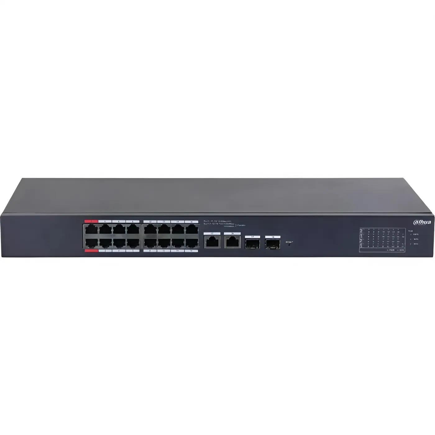 Комутатор керований Dahua DH-CS4228-24GT-240 PoE 56 Гбіт/с Чорний (99-00016234) Комутатор керований Dahua DH-CS4228-24GT-240 PoE 56 Гбіт/с Чорний (99-00016234)