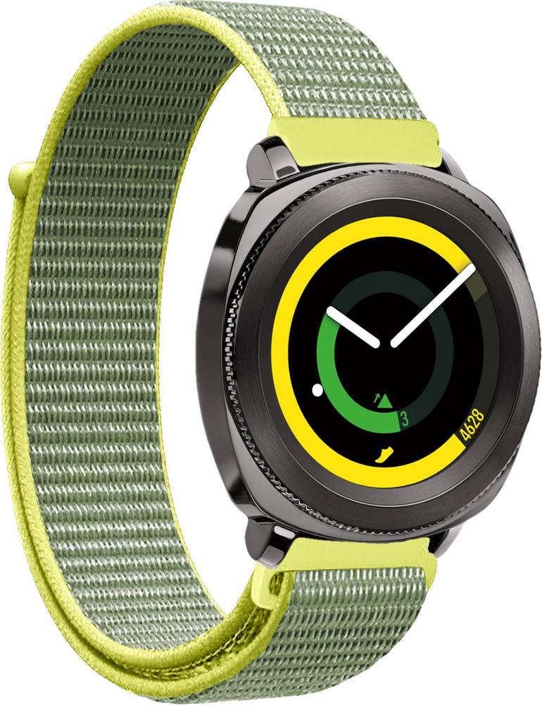 Ремешок нейлоновый Sport Loop для Samsung Gear Sport Gray/Yellow (22392-63)