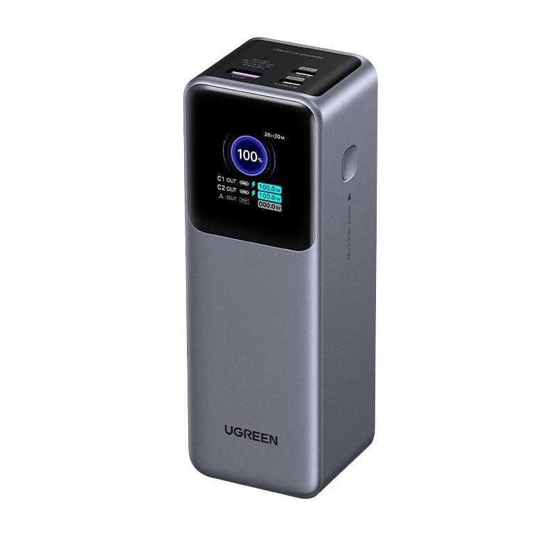 Повербанк для ноутбуков UGREEN Nexode PB722 25000 mAh 200 Вт Space Grey (35525B)