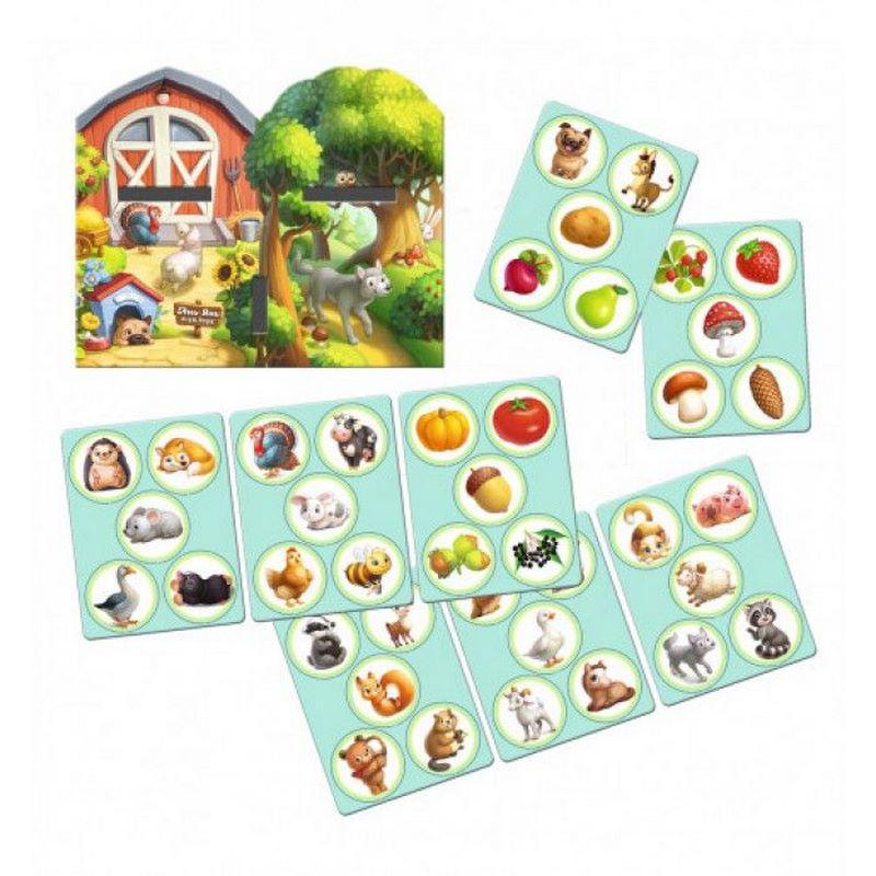 Настольная игра Ubumblebees Дикие и домашние животные Разноцветный (SR-113-N-27) - фото 3 Настольная игра Ubumblebees Дикие и домашние животные Разноцветный (SR-113-N-27) - фото 3