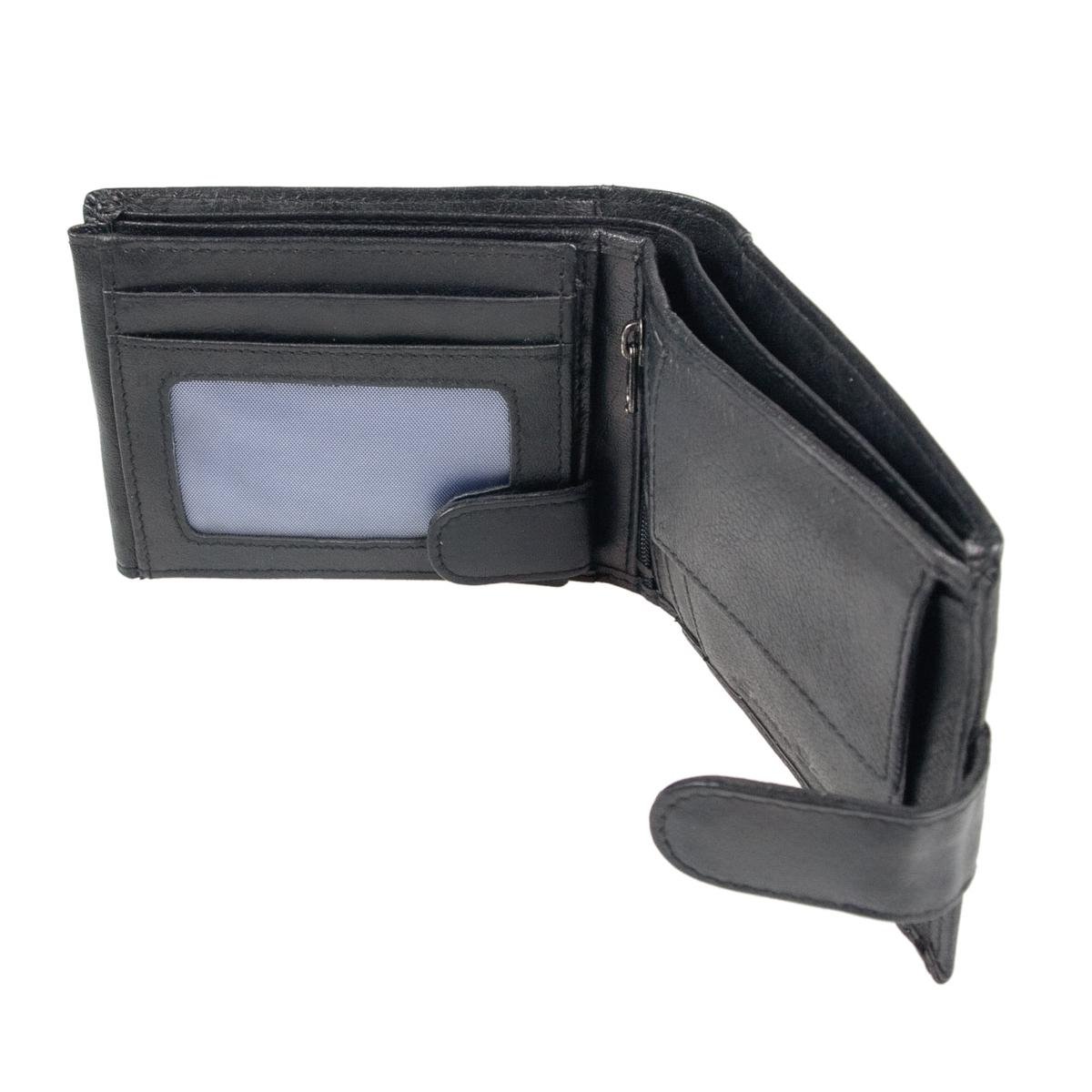 Кошелек кожаный мужской JCB NC53 Black (JCBNC53 BLK 1) - фото 5 Кошелек кожаный мужской JCB NC53 Black (JCBNC53 BLK 1) - фото 5