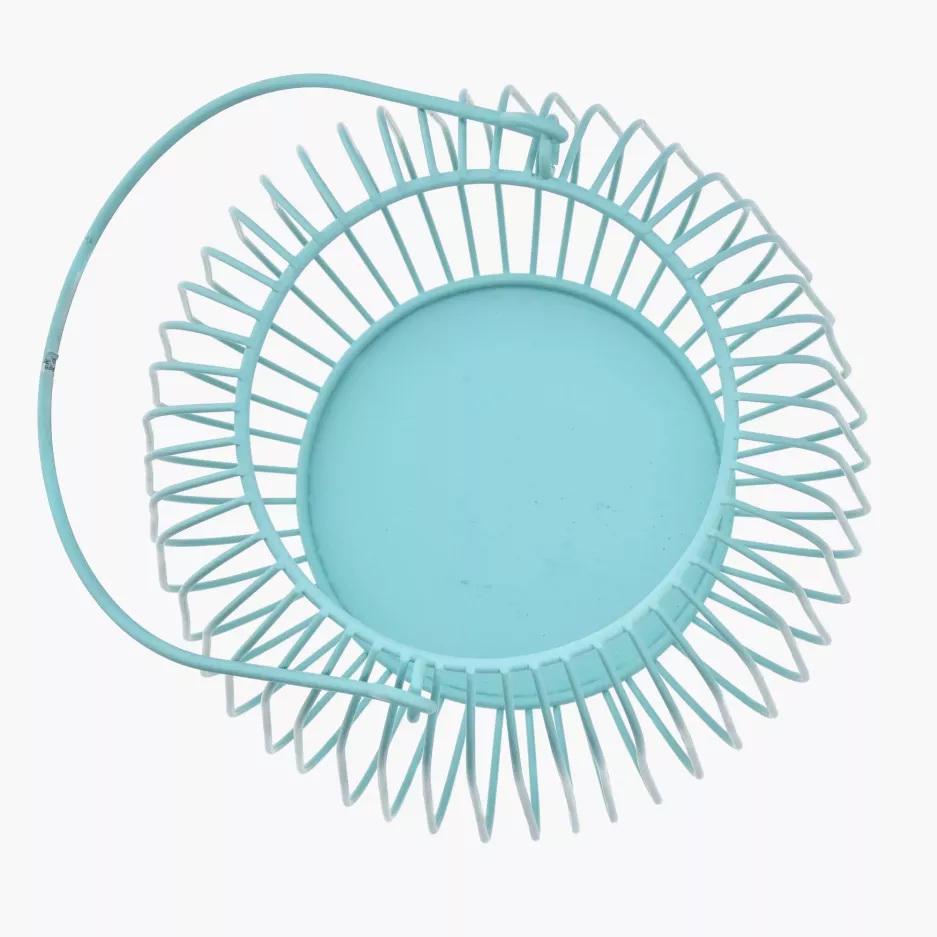 Подсвечник DUKA FAGLARE 17х19 см Мятный (1218209) - фото 2 Подсвечник DUKA FAGLARE 17х19 см Мятный (1218209) - фото 2