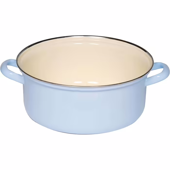 Кастрюля Riess с хромированным ободком 24 см 4 л