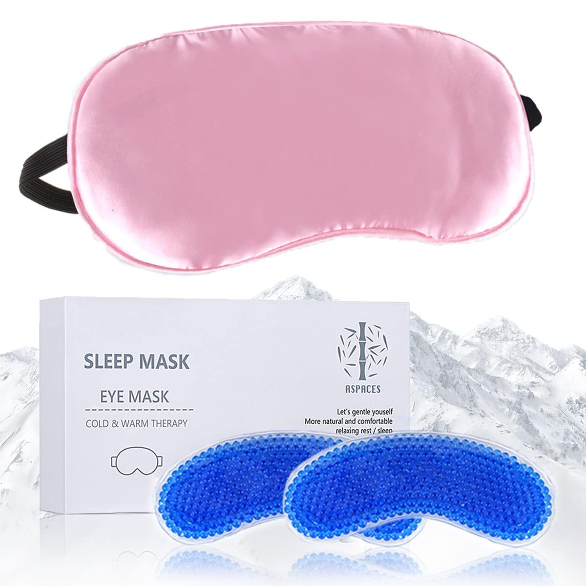 Маска для сна шелковая с охлаждающим эффектом (11/1043)