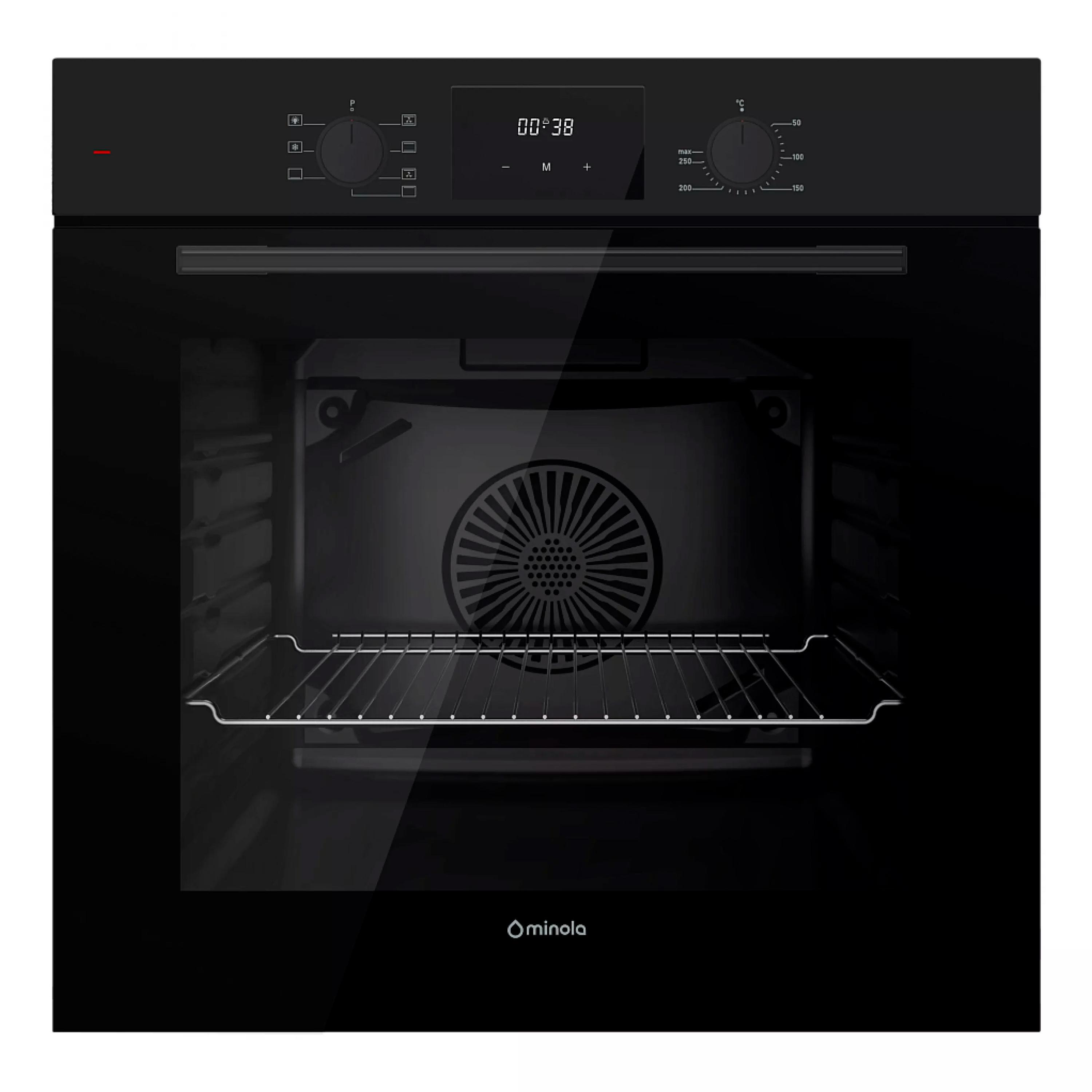 Духова шафа електрична Minola EOD 670 Black (5905538401877)