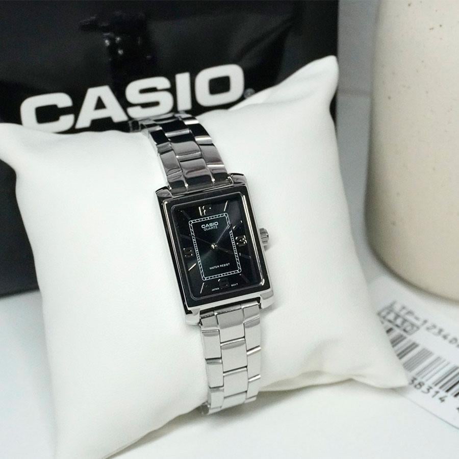 Наручний годинник жіночий Casio LTP-1234DD-1A Срібний (2539462423) - фото 4