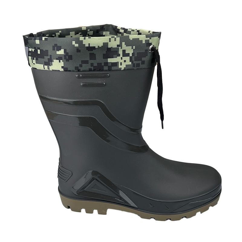 Чоботи чоловічі гумові з манжетом 5014-10 p. 46 29,5 см Зелений - фото 3 Чоботи чоловічі гумові з манжетом 5014-10 p. 46 29,5 см Зелений - фото 3