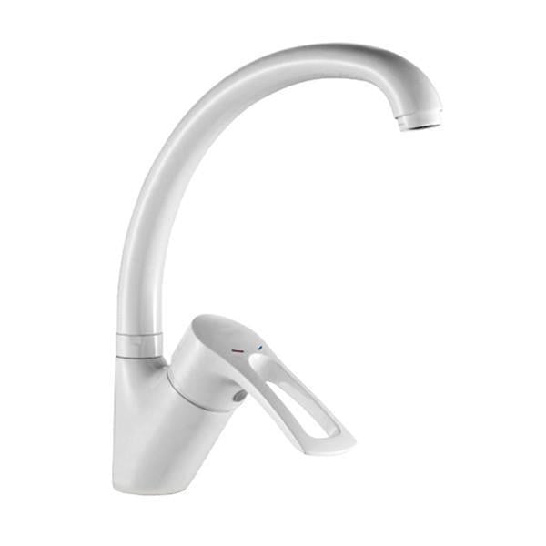 Смеситель для кухни Haiba Hansberg HB0202 White (31521772) Смеситель для кухни Haiba Hansberg HB0202 White (31521772)