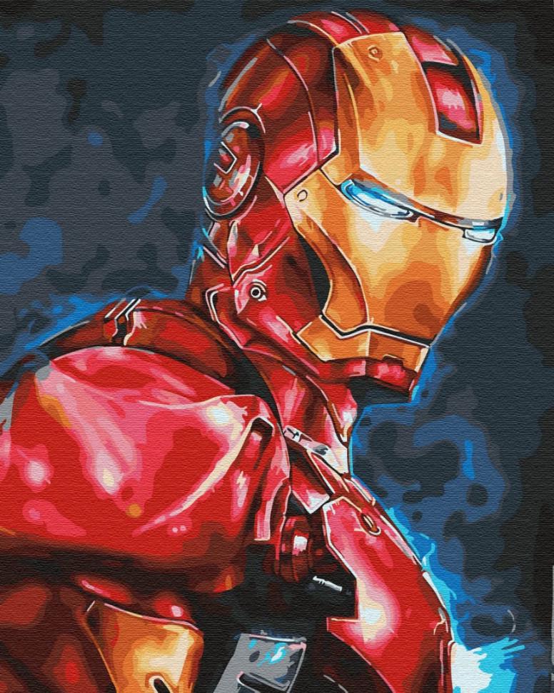 Картина по номерам Brushme Тони Старк (GX30164) Картина по номерам Brushme Тони Старк (GX30164)