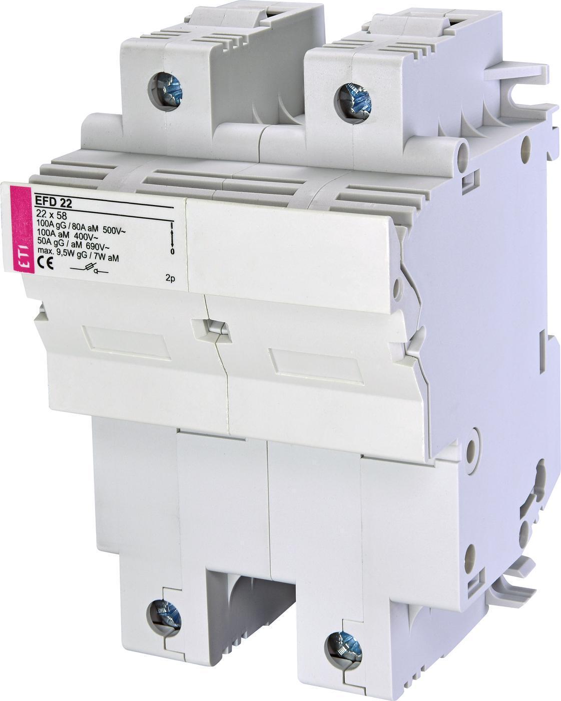 Разъединитель ETI EFD 22 2P 100A 690V AC (27878414)