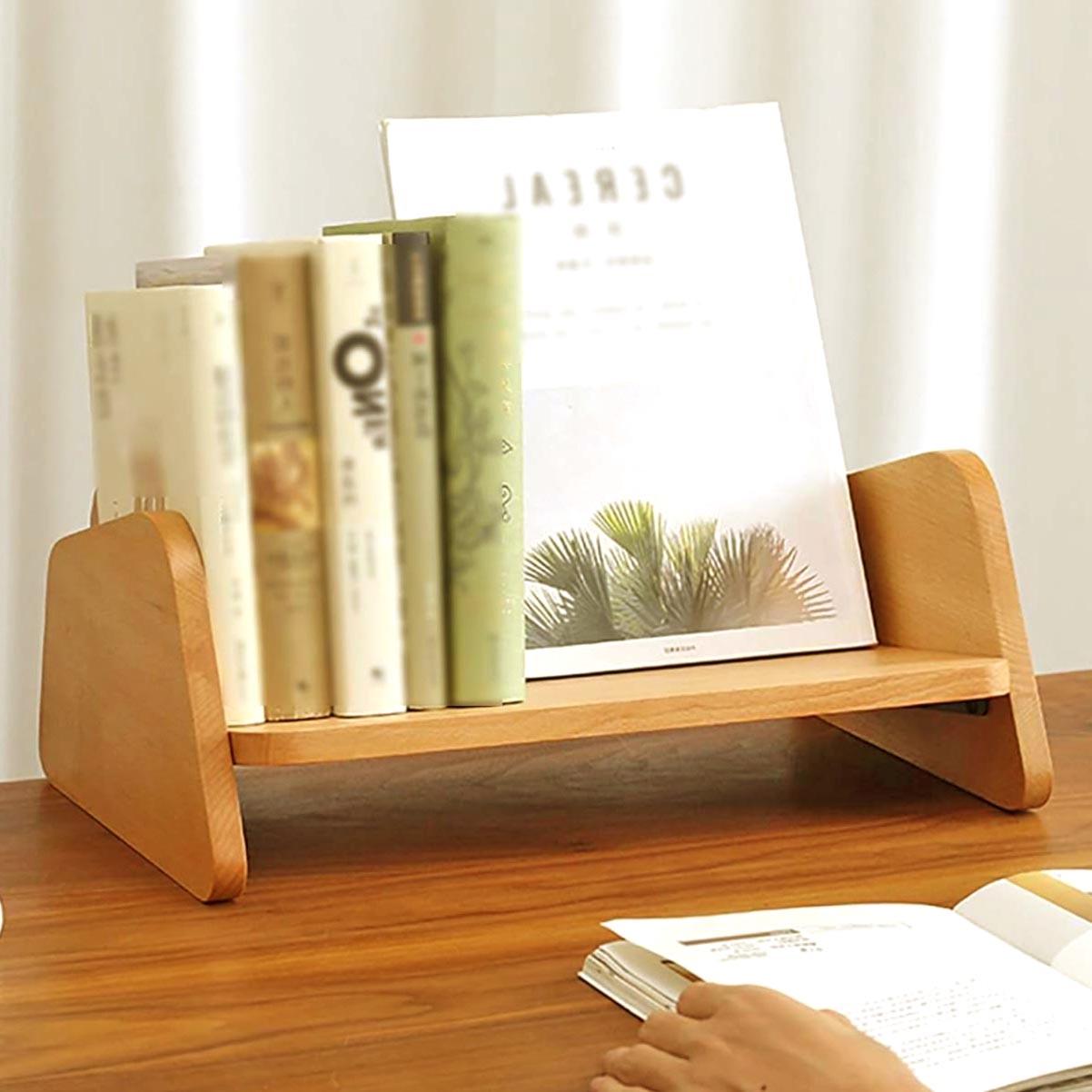 Полка книжная настольная из дерева Саймон Карри (КПА-001303)