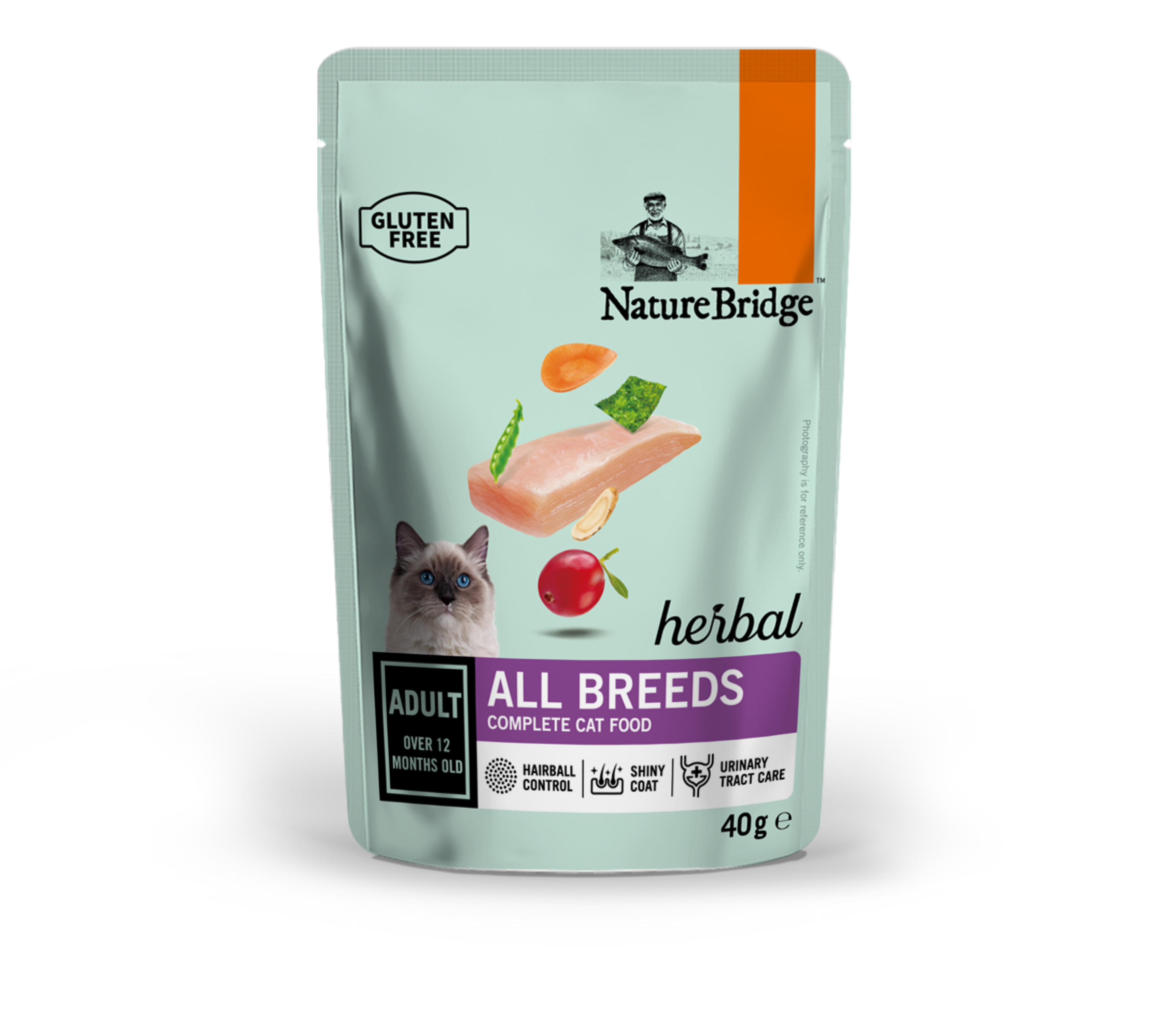 Корм сухий для котів NatureBridge Herbal з куркою 40 г (10971)