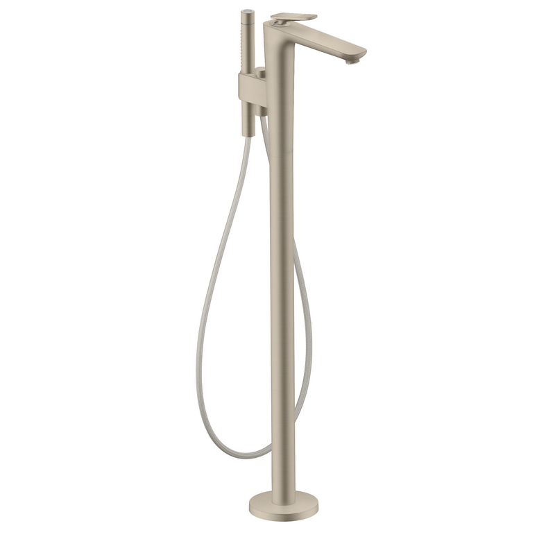 Смеситель для ванны Axor Citterio C напольный Никель (49441820)