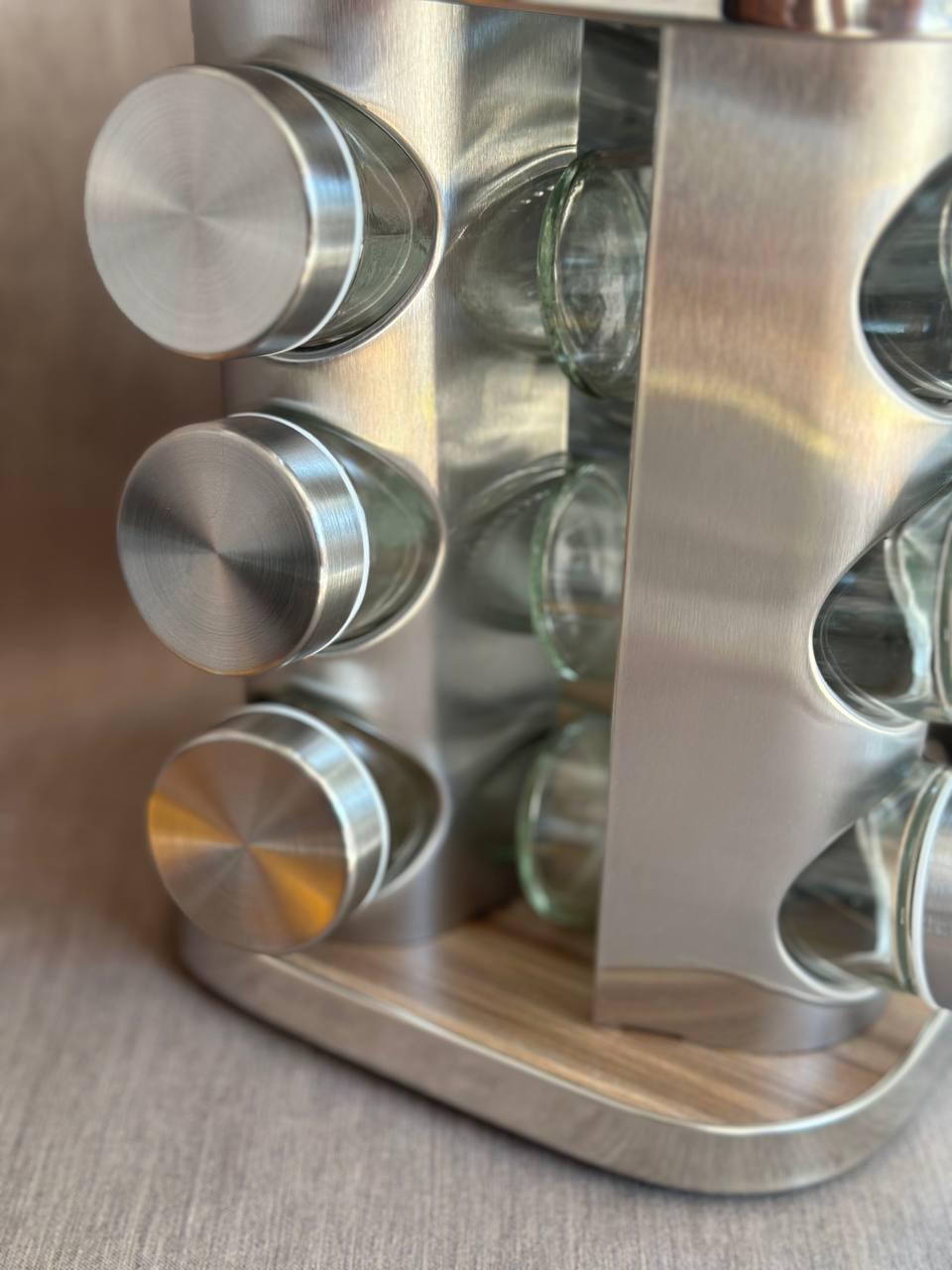 Набор для специй Edenberg EB-18002 на подставке 13 пр. (19071042) - фото 3 Набор для специй Edenberg EB-18002 на подставке 13 пр. (19071042) - фото 3