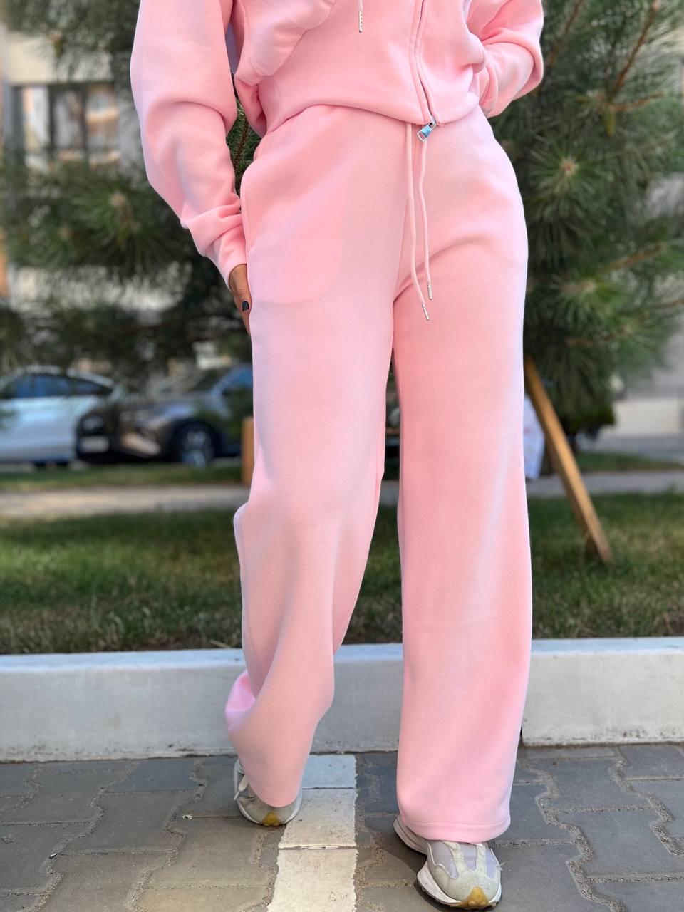 Костюм женский JOY ONE 80073 худи с капюшоном и брюки XL Розовый (2462) - фото 6 Костюм женский JOY ONE 80073 худи с капюшоном и брюки XL Розовый (2462) - фото 6