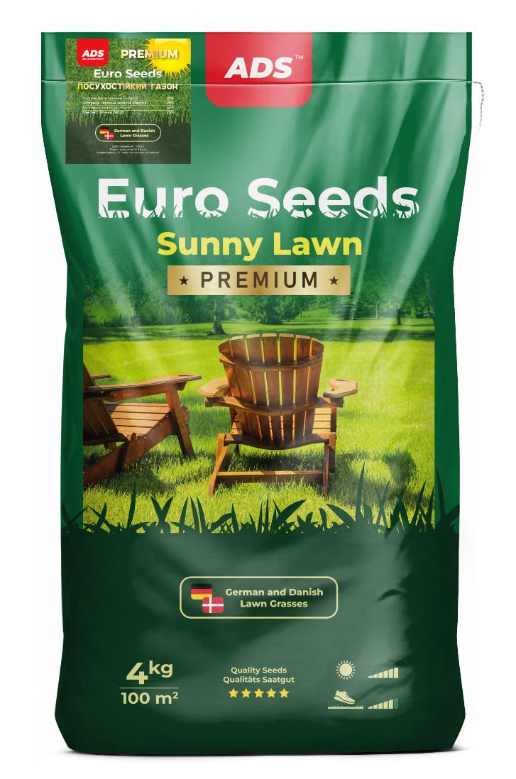 Насіння для газону ADS Посухостійкий газон Преміум Euro Seeds 4 кг (2733406874)