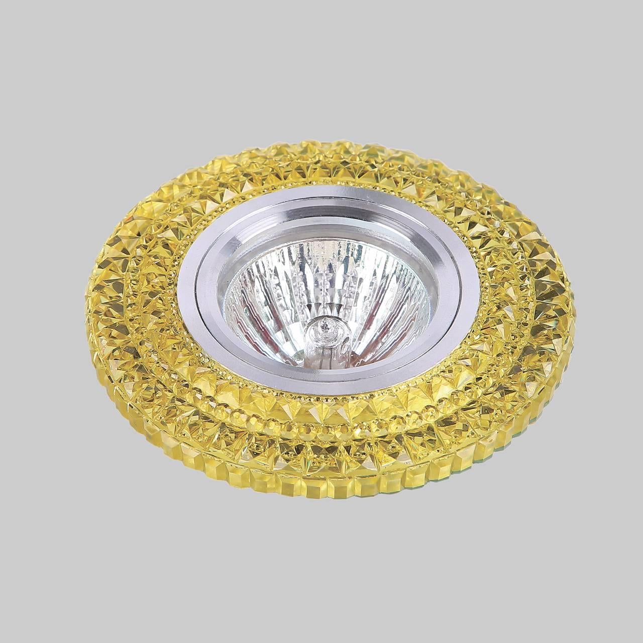 Светильник круглый акриловый Желтый (05-А33)