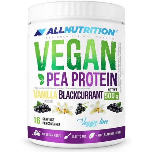 Протеин All Nutrition Vegan Pea Protein 500 г 16 порций Vanilla Black Currant