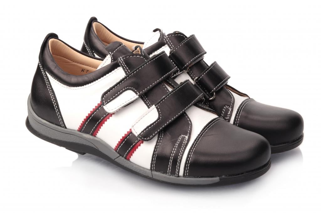 Кроссовки Ortopedia для мальчиков р. 34 Черно-белый (281)