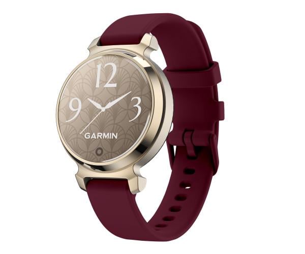 Ремешок Silicone для смарт-часов Garmin Lily 2/2 Active Бордовый