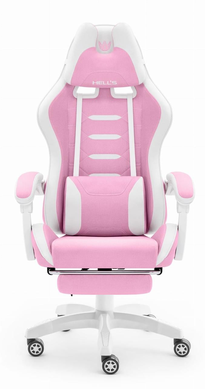 Компьютерное кресло Hell's HC-1039 Pink (5907196010644)
