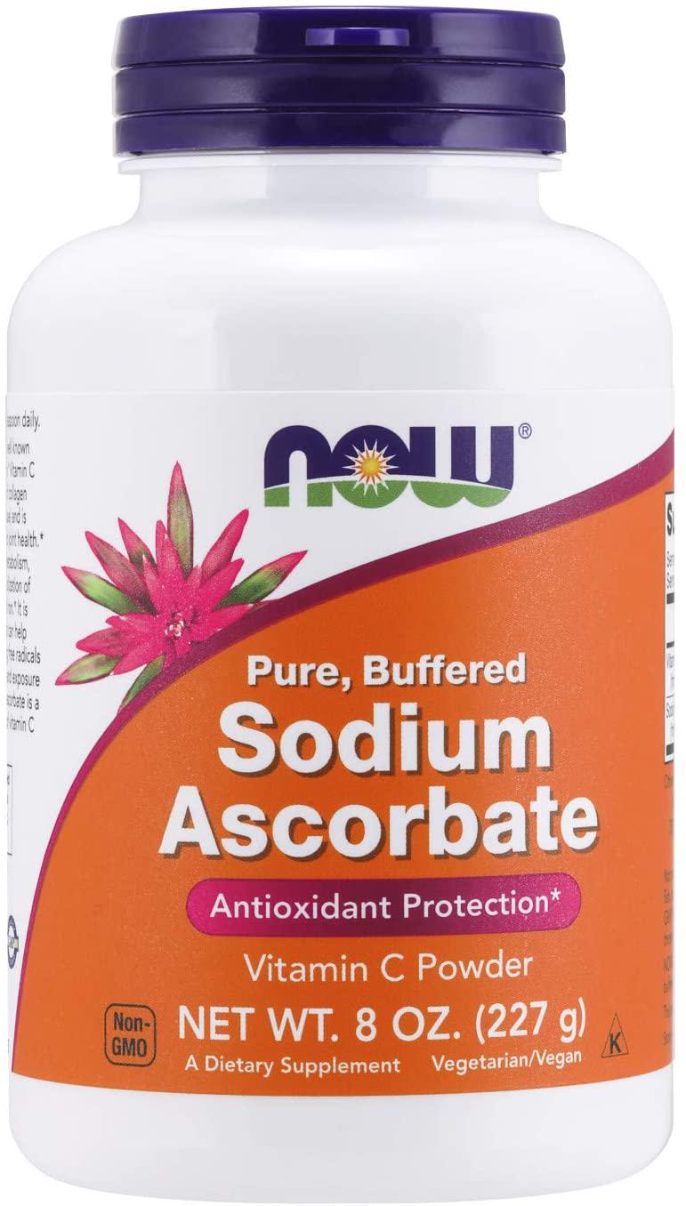 Аскорбат натрия Now Sodium Ascorbate Powder 8-Ounce 227g
