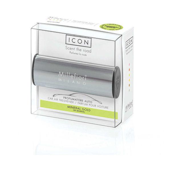 Ароматизатор автомобильный Millefiori Milano ICON Metalo 81-Mineral Gold (16CAR81)