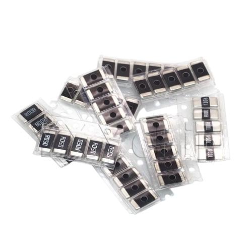 Набор SMD резисторов 2512 1Вт 50 шт 1% 0.001–0,1 Ом (5354-07b08)