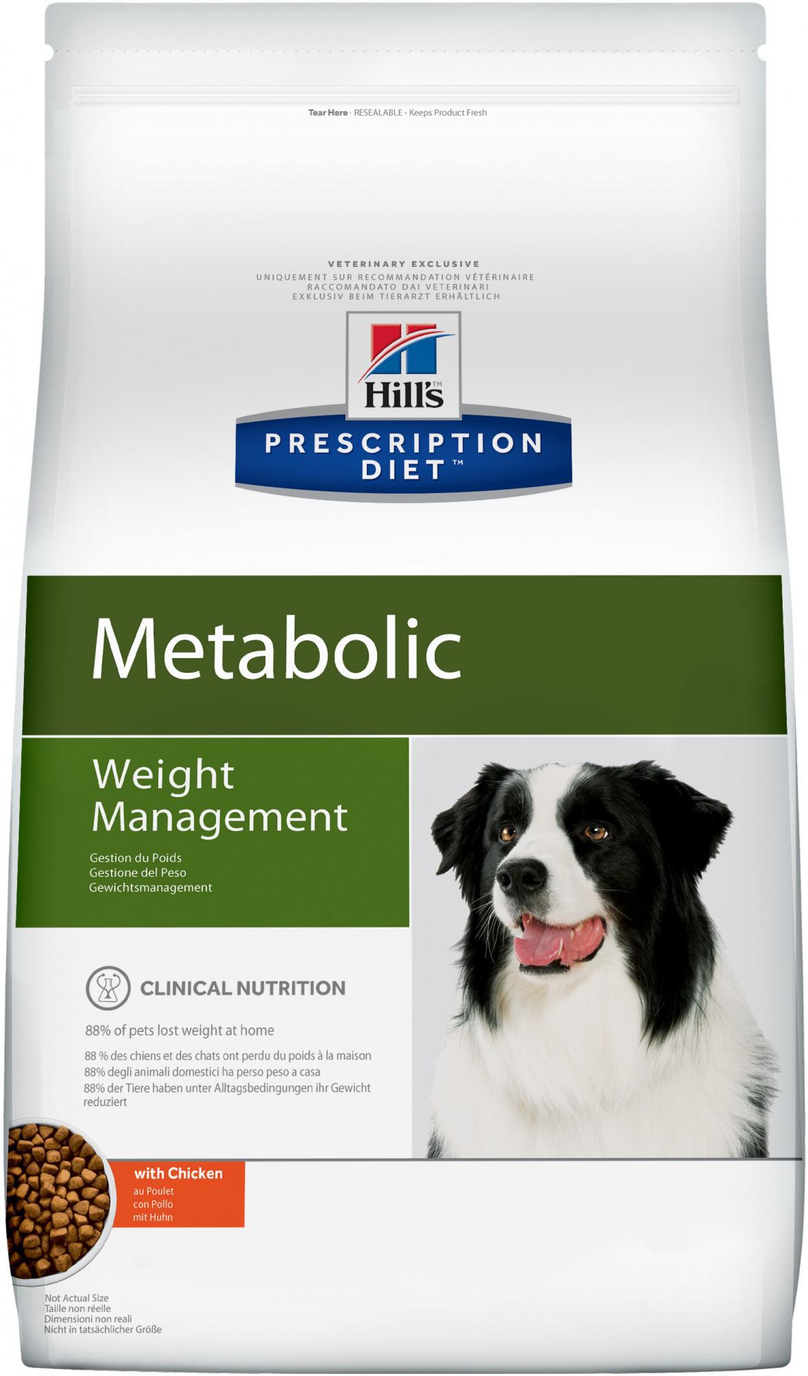 Лечебная диета для собак Hill's Prescription Diet Metabolic Weight Management снижение веса без ограничений для животного 12 кг (28380) Лечебная диета для собак Hill's Prescription Diet Metabolic Weight Management снижение веса без ограничений для животного 12 кг (28380)