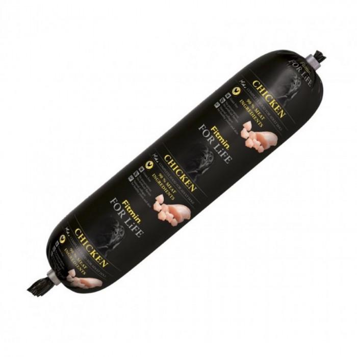 Корм полнорационный консервированный для собак Fitmin dog For Life sausage chicken 900 г (A-008829)