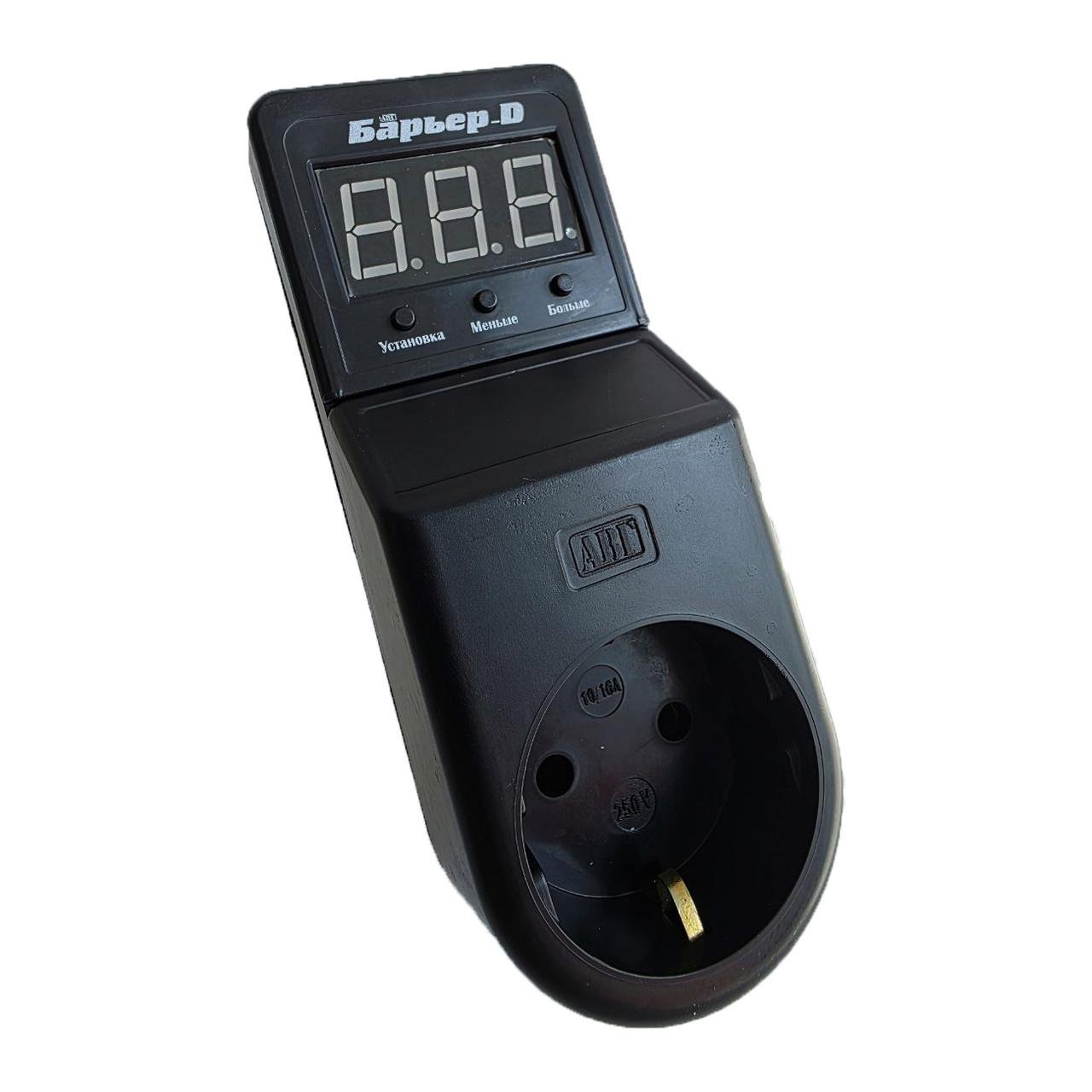 Реле контролю напруги Бар'єр-D-16 в розетку (iz16900) Реле контролю напруги Бар'єр-D-16 в розетку (iz16900)