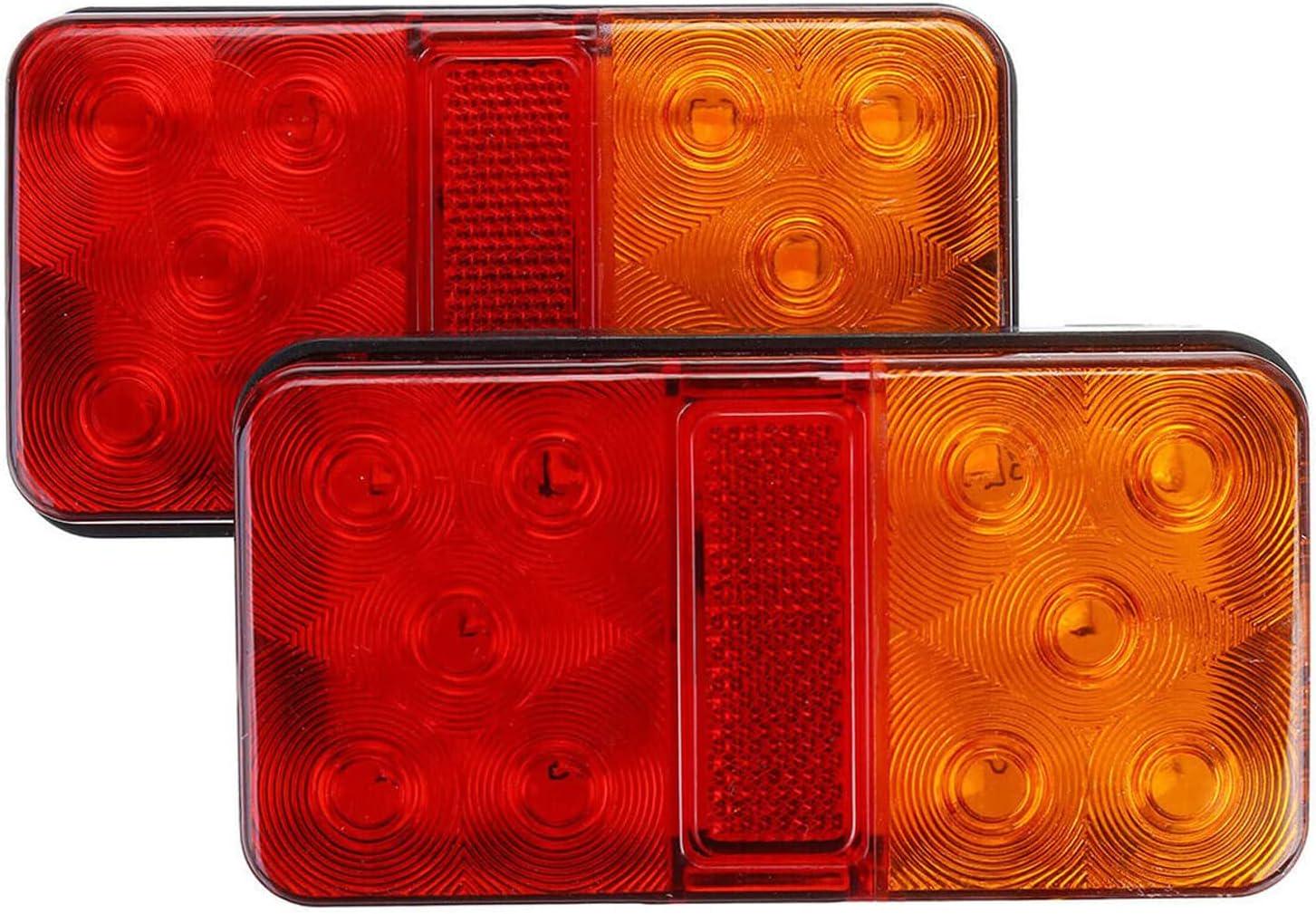 Фонарь задний светодиодный CICMOD 12V для прицепов и грузовиков 2 шт. (0408)