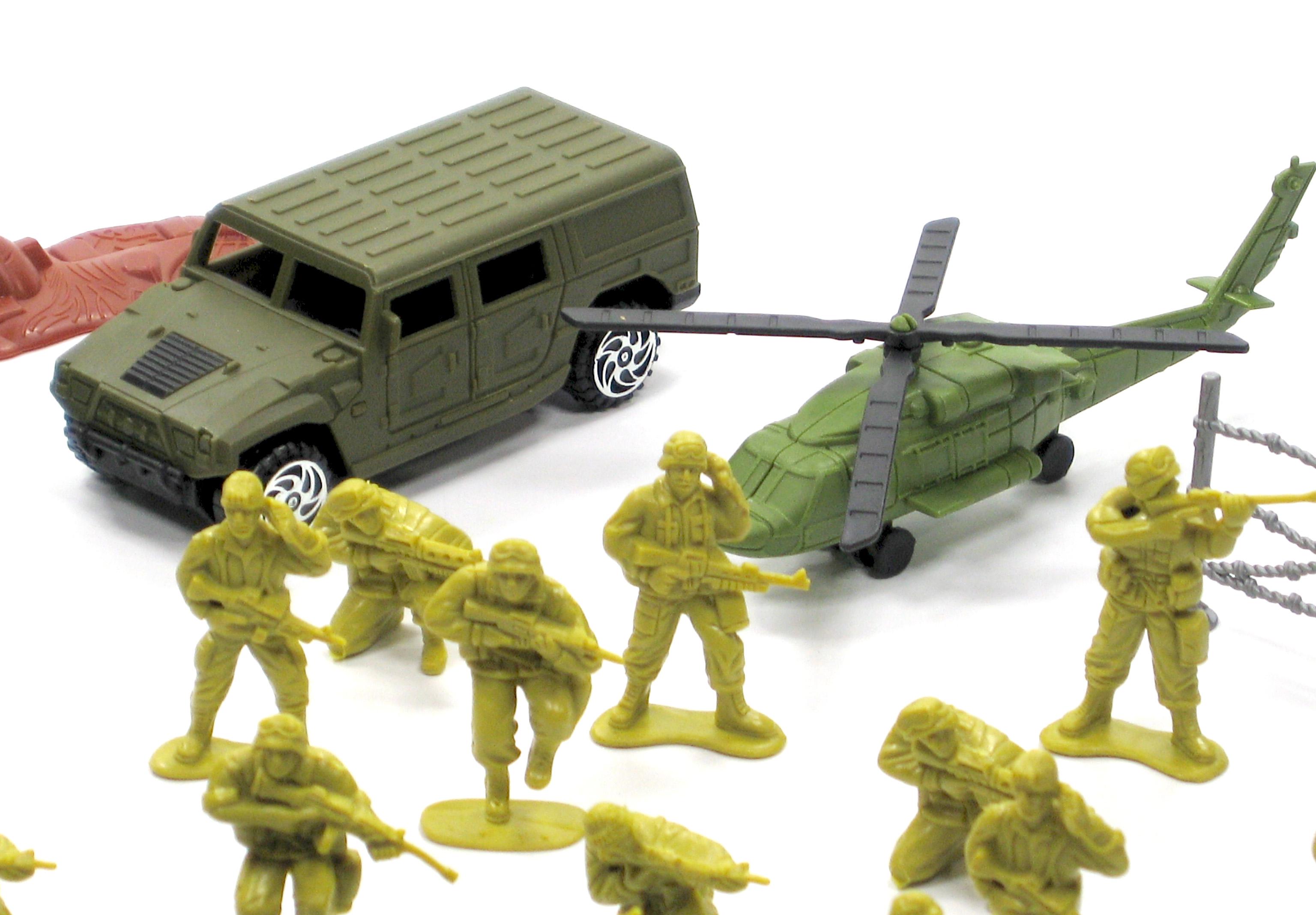 Набір військовий 50098 військова техніка/солдатики/зміцнення - фото 2
