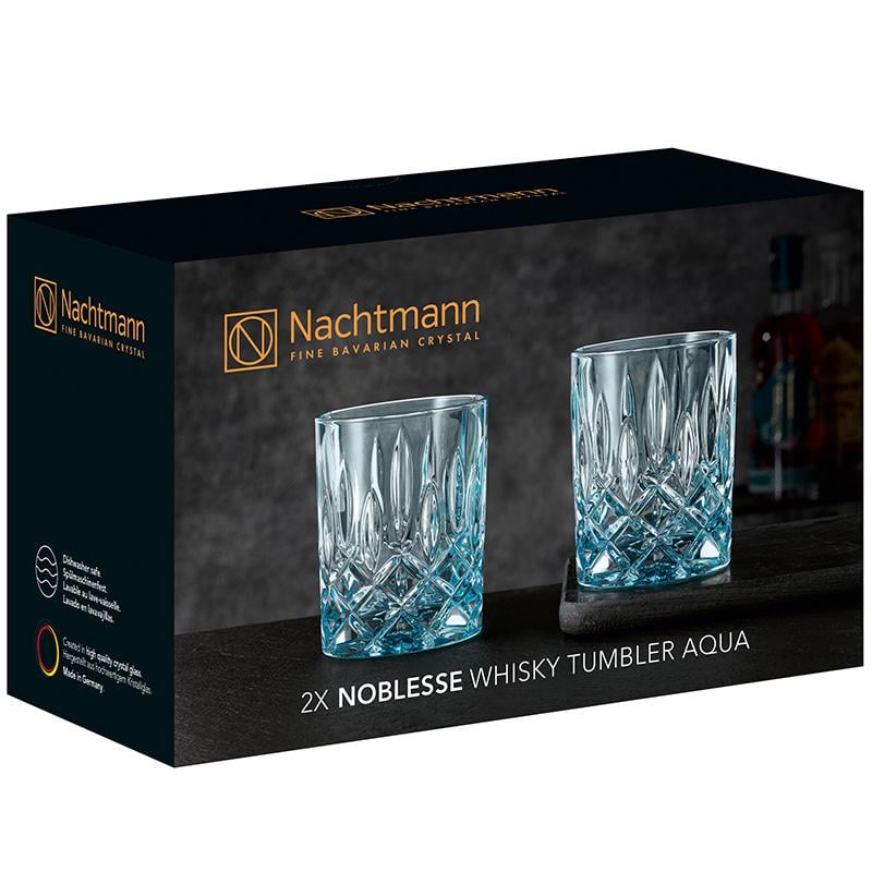 Набор стаканов для виски Nachtmann Noblesse Aqua 295 мл 2 шт. (111004076) Набор стаканов для виски Nachtmann Noblesse Aqua 295 мл 2 шт. (111004076)