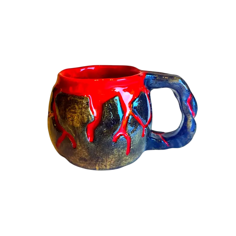 Чашка PROMSTO Вогнецвіт керамічна 320 мл (23900804)