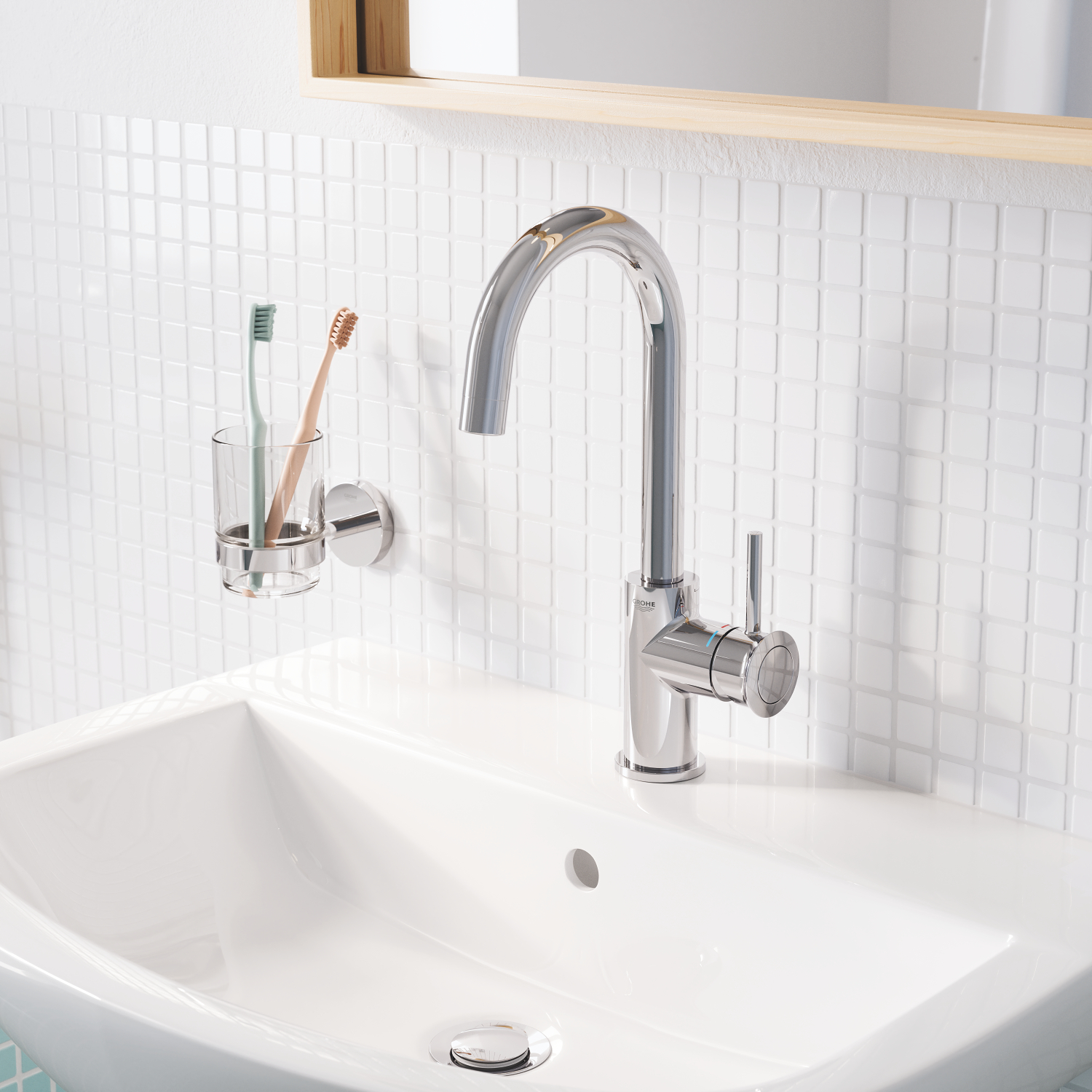 Склянка для зубних щіток Grohe Essentials New (40372001) - фото 4