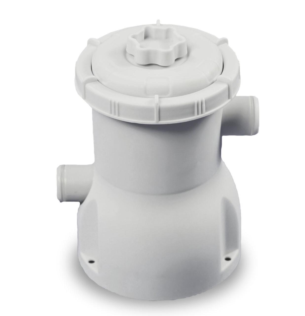 Бассейн каркасный Exit Toys с навесом от солнца 300х76 см Черное дерево (2426880759) - фото 6