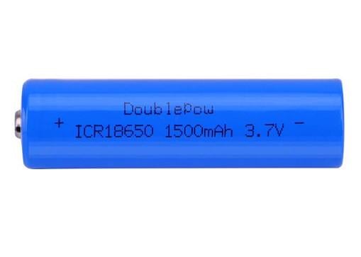 Акумулятор 18650 LI-Ion 1500 mAh 3,7 V Blue (100182)