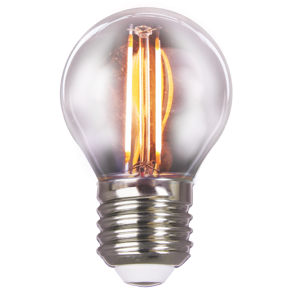 LED-лампа Velmax V-Filament-G45 2W E27 200 Lm Оранжевый (28687231)