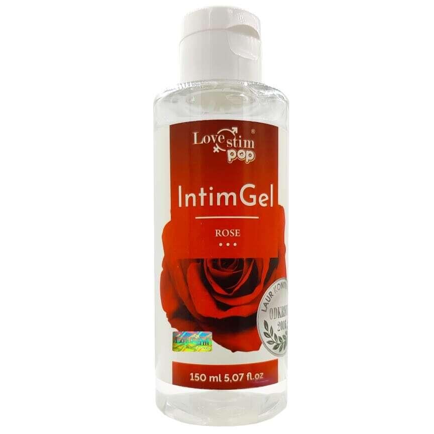 Гель-лубрикант стимулюючий LoveStim Pop Intim Gel Rose з ароматом троянди 150 мл (2491200770)