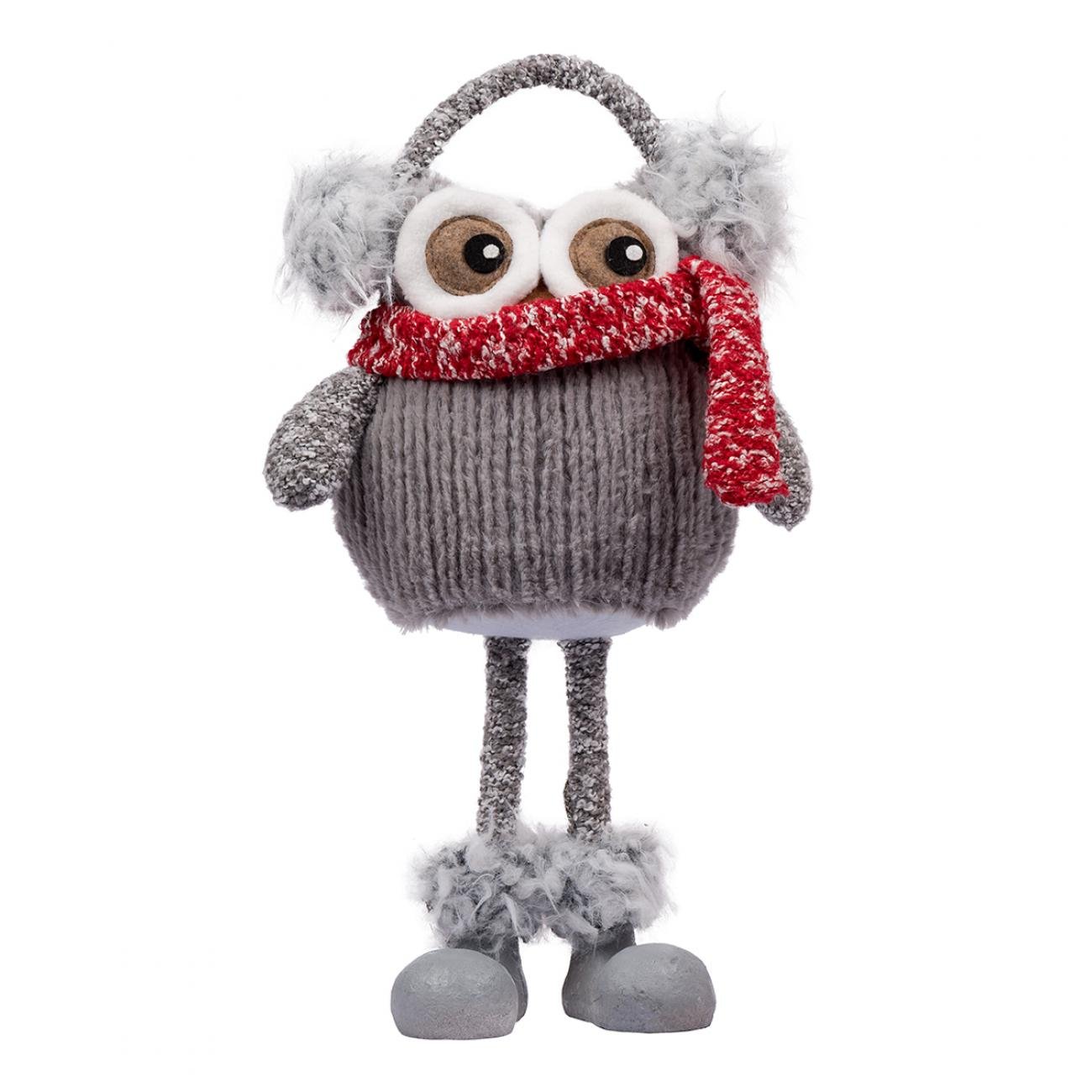 Мягкая игрушка Novogod'ko Сова в наушниках 30 см (0974008)