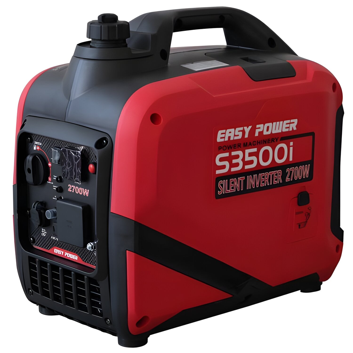 Бензогенератор инверторный Easy Power S3500i 2,7/3,0 кВт однофазный чистая синусоида ручной старт бак 4 л 65 дБ (38799297)