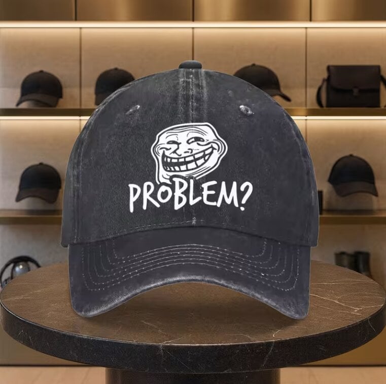 Бейсболка кепка "PROBLEM?" (а49) - фото 3