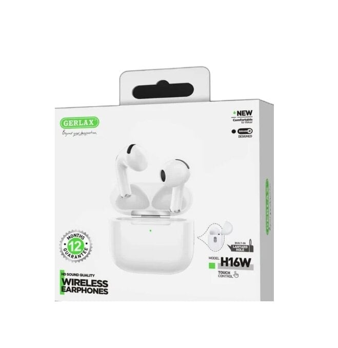 Наушники беспроводные Bluetooth Air Pods Gerlax H16W (38252011)