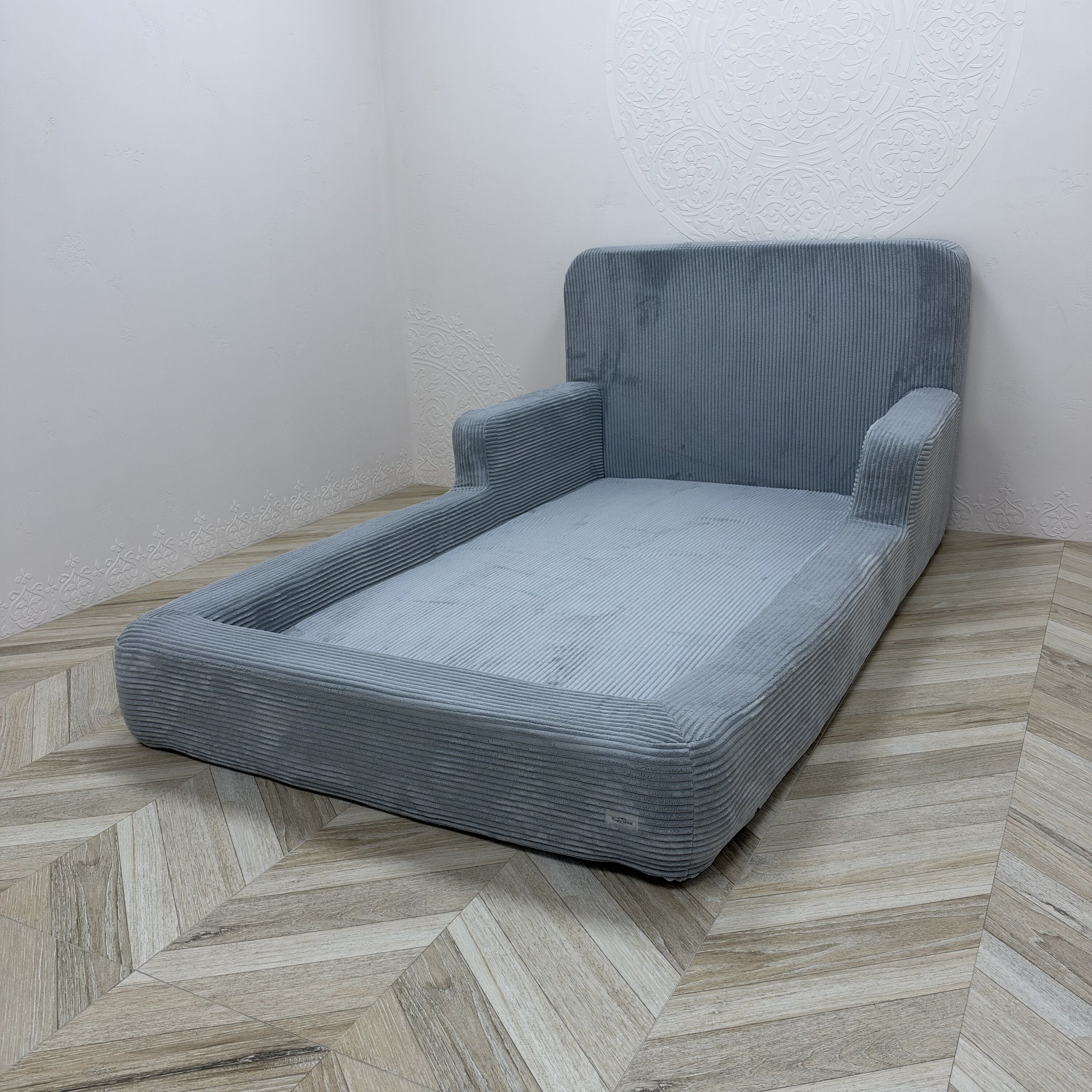 Безкаркасне дитяче ліжко Comfort Home вельветове 115х195 см