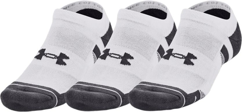 Носки Under Armour PERFORMANCE COTTON 3PK NO SHOW 3 пары L Белый (1379526-100)