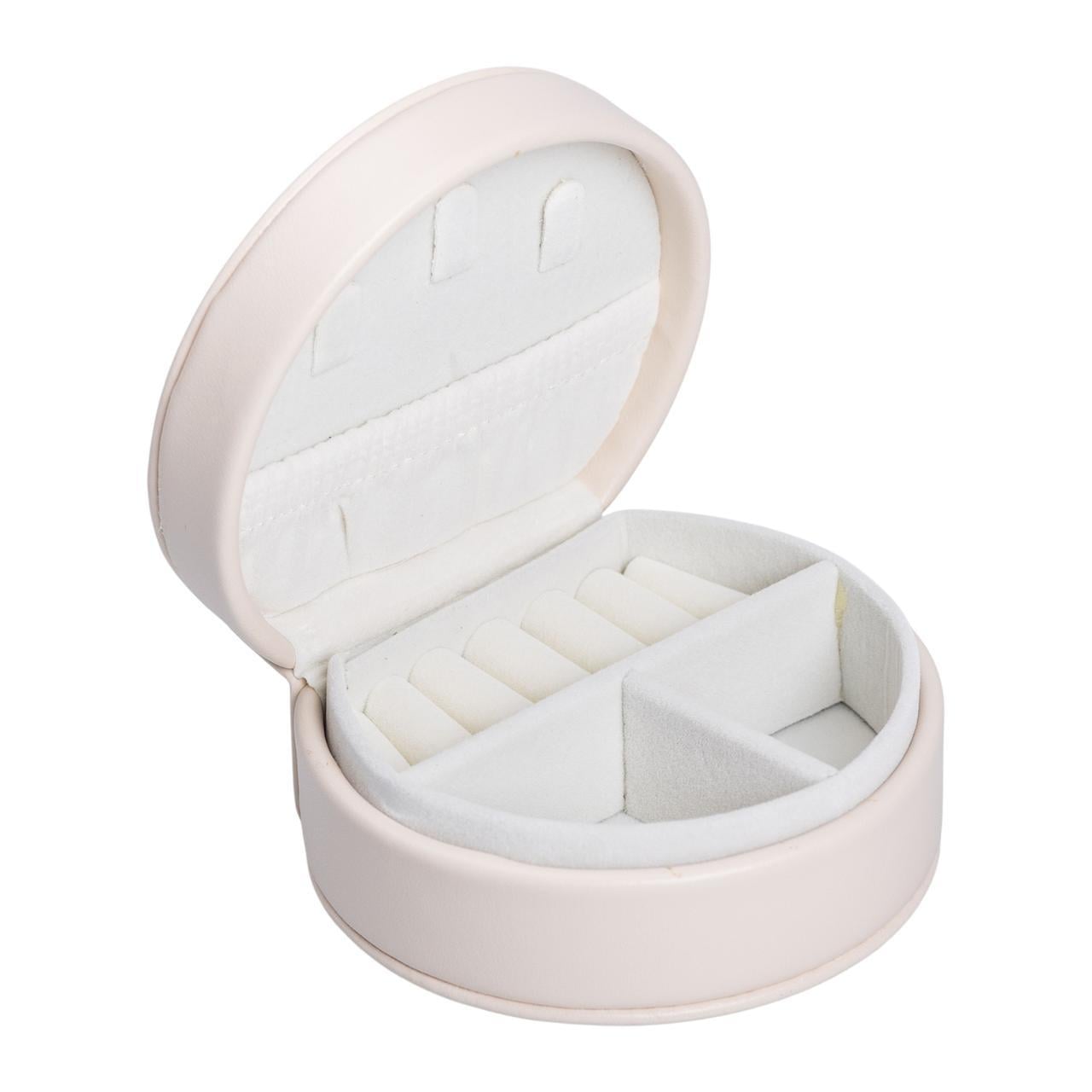 Ящик для украшений из экокожи 10х9х4,5 см (HP-5-31BE)