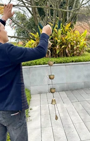 Украшение декоративное подвесное со звучанием от ветра для сада и балкона (AN00585) - фото 4 Украшение декоративное подвесное со звучанием от ветра для сада и балкона (AN00585) - фото 4