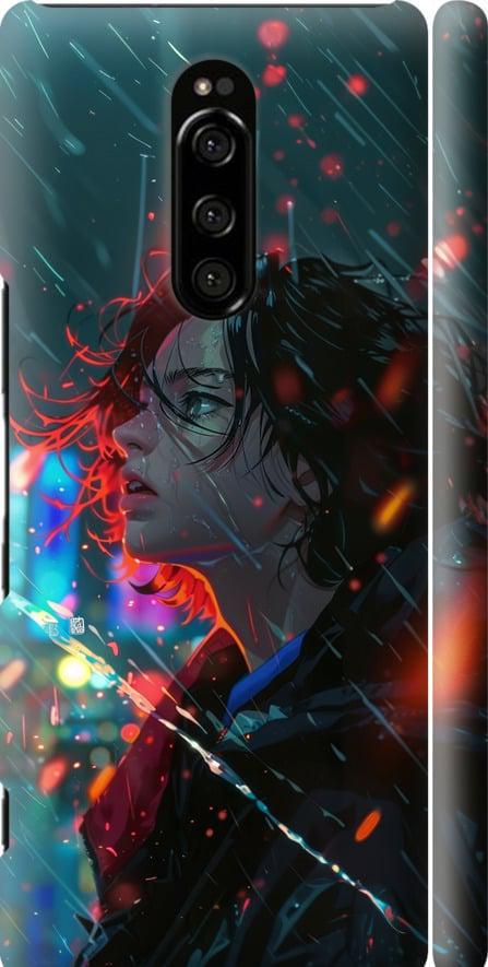 Чехол на Sony Xperia XZ4 Ночные огни (6096m-1623-42517)