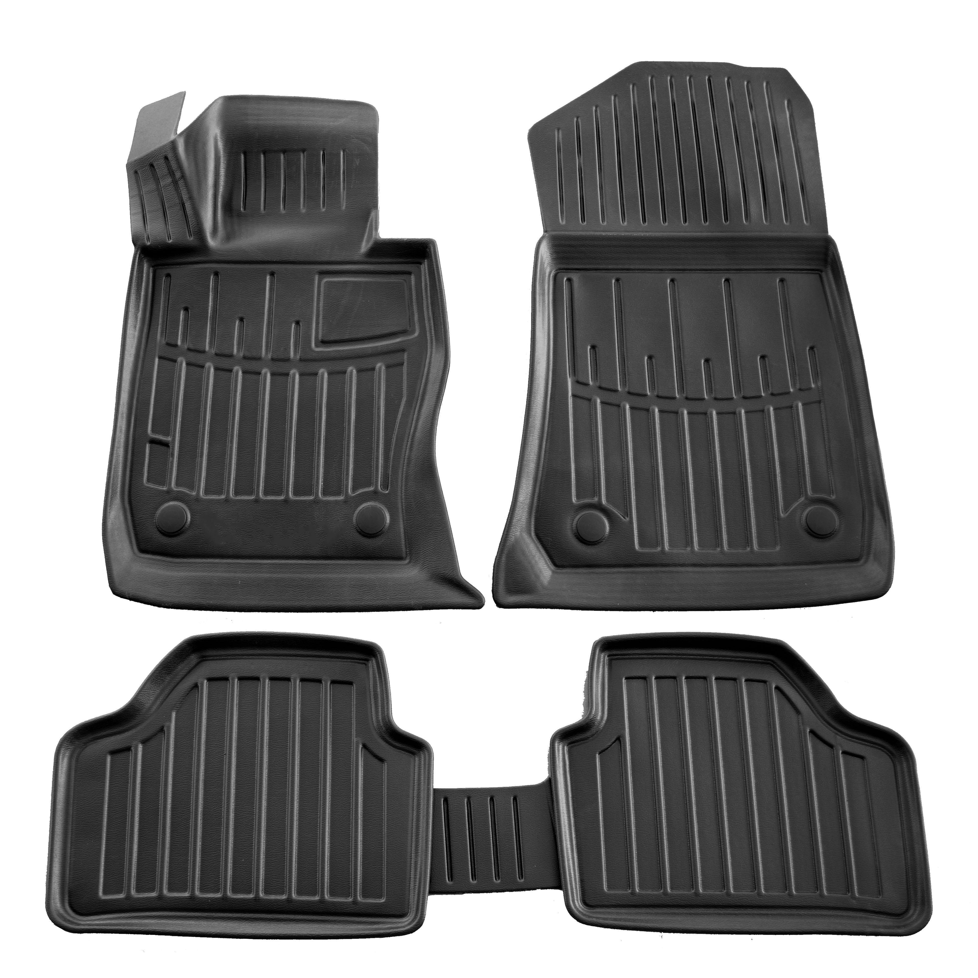 Коврики Stingray 3D для BMW X1 E-84 2009-2015рр. полиуретан 5 шт. Черный (158216)